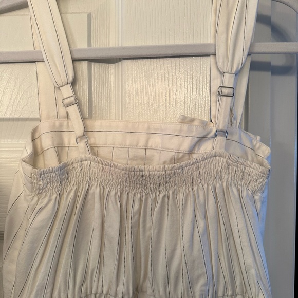 2 dresses NWT size 3 halter black white flower dress BCBG pin stripe belted xs - Picture 11 of 13